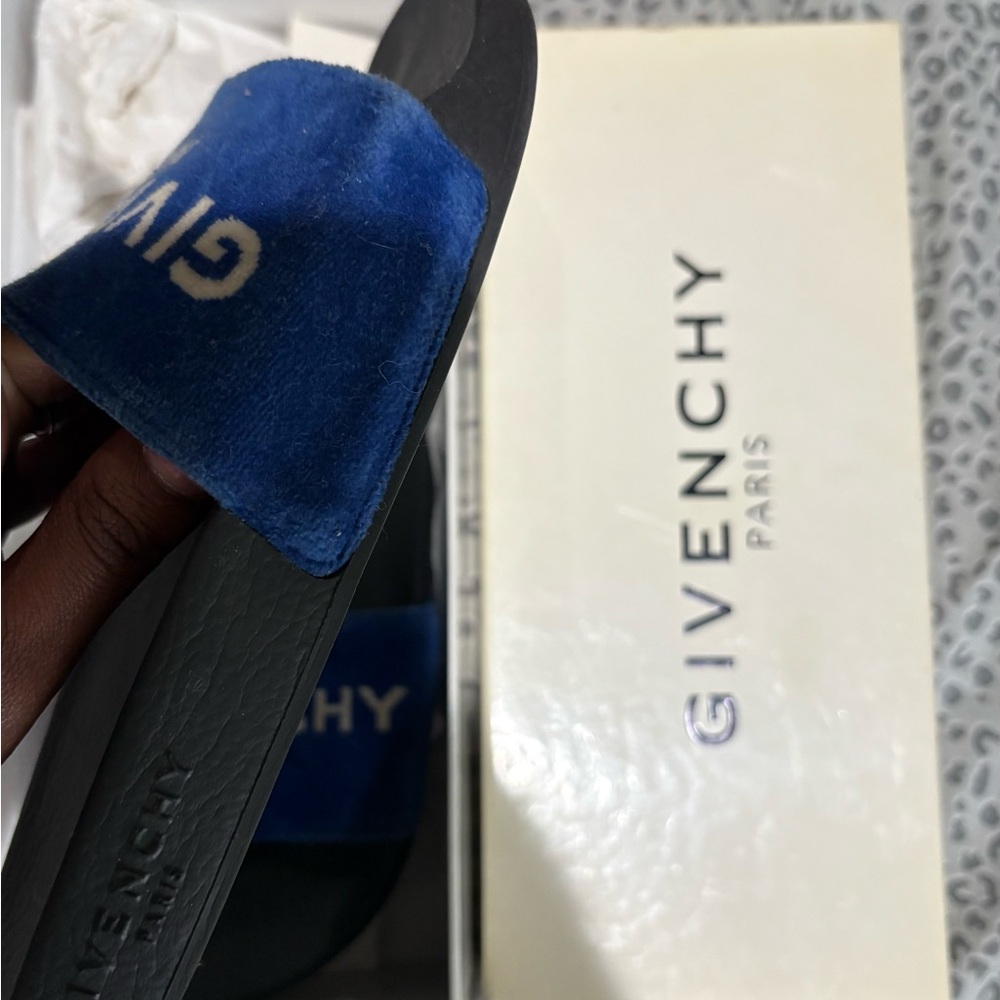 Givenchy Black and Blue Slides - Picture 4 of 4